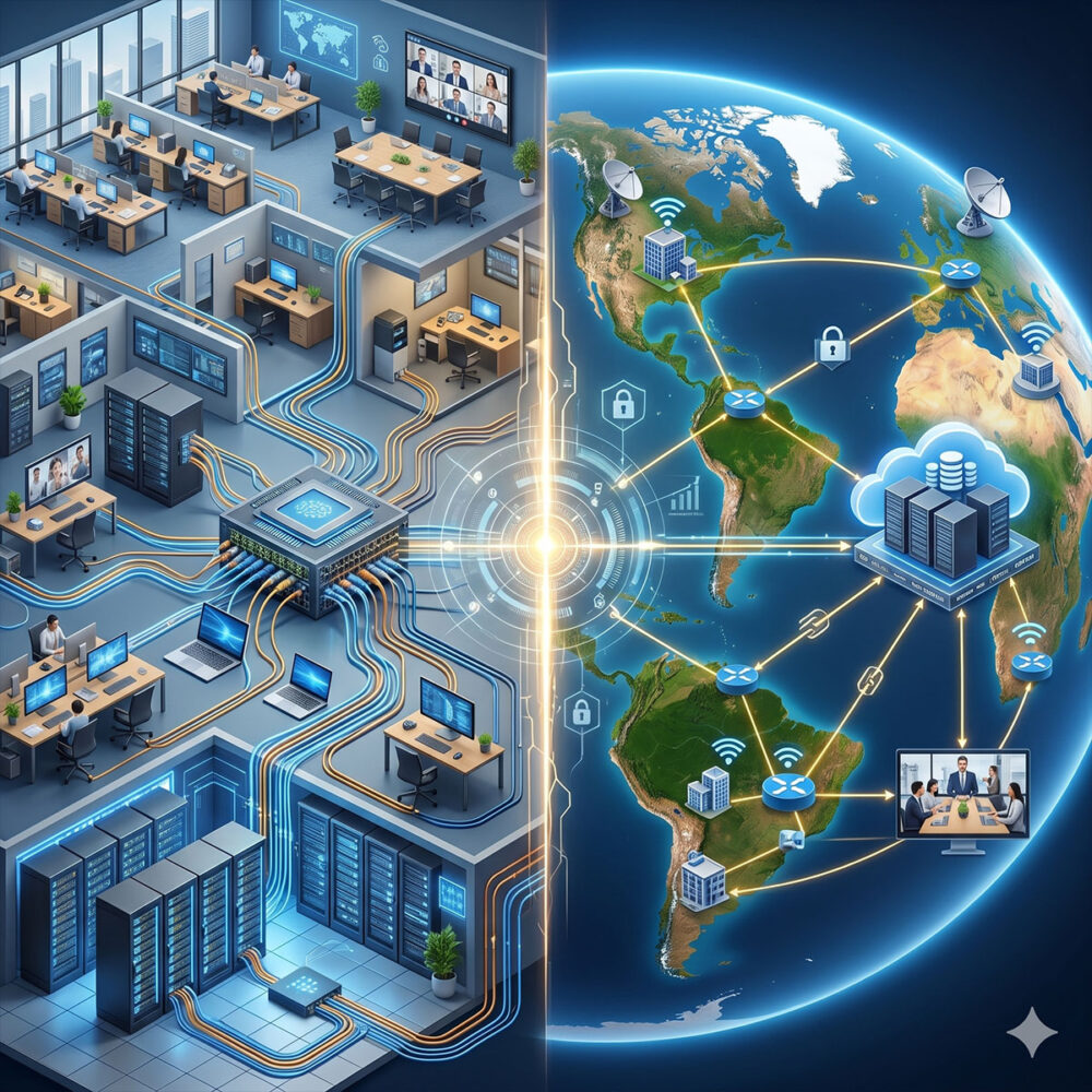 Redes LAN - WAN Empresariales